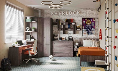 Sherlock bedroom